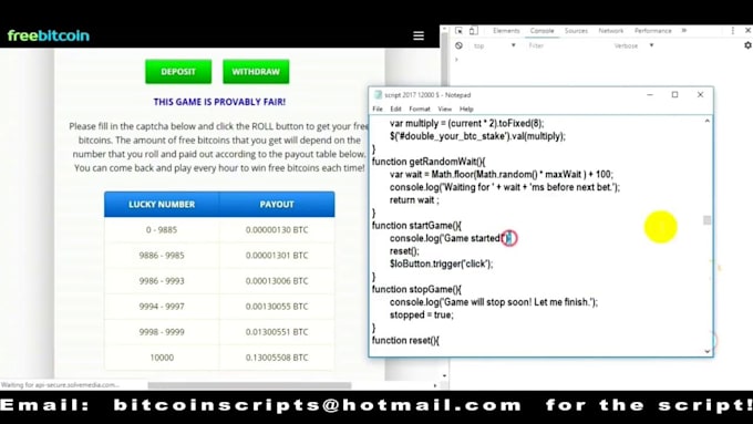 Sell 2 Freebitcoi!   n Scripts Very Low Price - 
